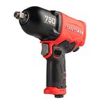 Craftsman CMXPTSG1003NB ½-in 750 ft-lbs Air Impact Wrench, Red and Black