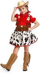 Dress Up America Cowgirl Costume for Kids – Wild West Dress-Up for Girls