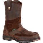 Georgia Athens Steel Toe Waterproof Wellington G4603-W100 - UK Size: 9 2E Brown