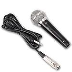 Dynamic Cardioid Home Karaoke Microphone, 3M Audio Cable Metal Handheld Wired Mic,Professional Dynamic Vocal Microphone for Singing/PA Speaker/Amp/Mixer/Karaoke Machine & Speech/Wedding/Stage