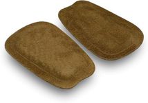 Pedag Supra Soft Leather Tab Pad with Memory Foam (L/XL, Brown)