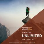 Unlimited Talk, Text, and Data - 2 Months Prepaid Mobile Phone Service Plan