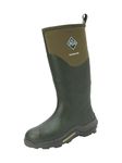 Muck Boots Unisex Muckmaster Hi Pull On Waterproof Wellington Boot, Green, 10
