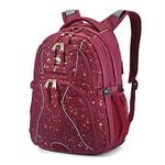 High Sierra Swerve Laptop Backpack, Cooper Splater/Maroon, One Size, Swerve Laptop Backpack