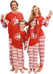 Ekouaer Matching Christmas Pajamas 