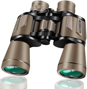 PISEZ 20X50 Binoculars for Adults High Powered with Low Light Vision，Large View Waterproof Binoculars for Bird Watching Hunting Concert Traveling Theater Opera Sightseeing