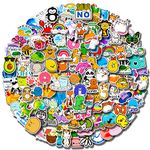 200 Pcs Cute Stickers for Water Bottle,Kawaii Stickers for Hydroflask Waterproof Vsco Vinyl Aesthetic Laptop Computer Skateboard Phone Stickers for Teens Kids Girls