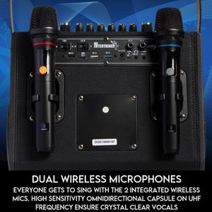 Mr Entertainer Maestro Karaoke Machine – Portable Music System
