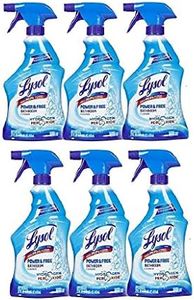 Lysol Bleach Free Hydrogen Peroxide Bathroom Cleaner Spray, Fresh, 22 oz (Pack of 6)