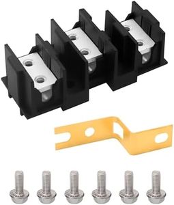 DG96-00173A Range Oven Terminal Block Assembly (600V 65A 3-Position) Fits Sam-Sung Electric Range/Stove/Oven, Replaces 3282643 AP5306090 PS4241550 EAP4241550