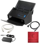 Fujitsu IX500 Scansnap USB High Speed Cloud Enabled Document, Photo & Receipt Scanner for Mac & PC - 1 Year Warranty - ADF with Duplex Scanning - Comes with 16, USB 3.0 Cable (Renewed)