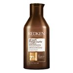 REDKEN All Soft Mega Curls Conditioner, For Very Dry Curly, Coily Hair, Nourishes, Hydrates and Detangles, Vegan Formula, 300ml