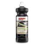 SONAX PROFILINE Leather Protection - 1ltr Leather Conditioner | UV Protectant for Smooth, Perforated and Heated Leather Surfaces | Pleasant Fragrance | Restores Original Finish