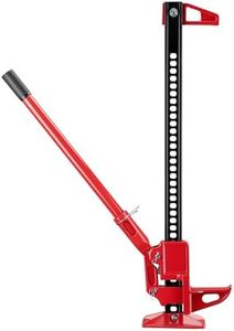 Wiltec 36‘‘ Wagenheber bis 3000 kg und max. 76 cm Hubhöhe, Offroad Farm Jack, Stockwinde für Geländewagen, SUV und ATV, Allzweckheber aus Stahl