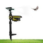 Motion Activated Sprinkler Outdoor, Adjustable Spray Angle Sprinkler, Waterproof Water Sprinklers for Garden Outdoor Lawn Farm