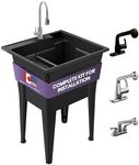 Heavy Duty Utility Sink with Staine