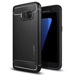 Spigen Rugged Armor Case Compatible with Samsung Galaxy S7 - Black