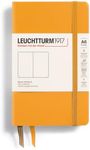 LEUCHTTURM1917 365625 Notebook Pocket (A6), Hardcover, 187 Numbered Pages, Rising Sun, Plain