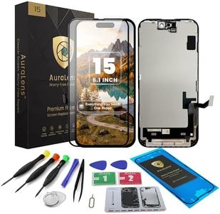 AuraLens for iPhone 15 Screen Replacement Kit LCD Touch Display Assembly