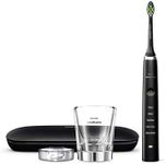 Philips Sonicare Diamond Clean Classic Rechargeable 5 brushing modes, Electric Toothbrush with premium travel case, Black, HX9351/57