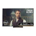 LG OLED65C45LA 65-Inch OLEDevo 4K UHD Smart TV, (α9 AI Processor Gen7, Dolby Atmos, Freeview Play and Amazon Alexa, 120Hz), Umber Brown [Model 2024]