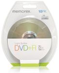 Memorex 864171-10bp Dvd+r Lightscribe 16x 10pk