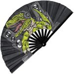 GloFX Folding Fan - DJ Dino - Large