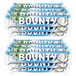 Bounty Coconut Chocolate Bar, Coconut Filled Chocolates, Soft & Tender Coconut In The Centre, Premium Chocolates For Sharing, Pack Of 12,684 Grams