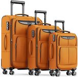 SHOWKOO Luggage Sets 3 Piece Softsi