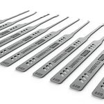 Dangerfield Praxis Lock Picking Kit - Professional Dual Thickness Stainless Steel Picks with 43 Page Lock Pick Guide eBook - Great Lock Picking Set for All Levels from Beginner to Expert