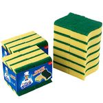 MR.SIGA Heavy Duty Scrub Sponge - Pack of 24, Size:11 x 7 x 3cm