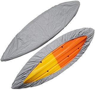 Lucky Monet Waterproof 210D Kayak Canoe Cover Storage Dust Cover UV50+ Sunblock Fishing Boat Cover Shield Protector