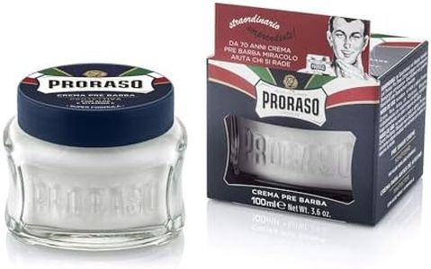 Proraso Pre-Shave Conditioning Cream for Men, Protective Formula for Dry Skin with Vitamin E and Aloe Vera, 3.6 oz