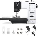 Mini Sewing Machine by Astrowinter (Extension Table included), Small Portable Sewing Machine, Adult Mending Machine with 38 Built-In Stitches, Reverse Sewing and LED Light AW-056-A9