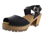 MIA Women's Greta Mule, Black, 8 M US