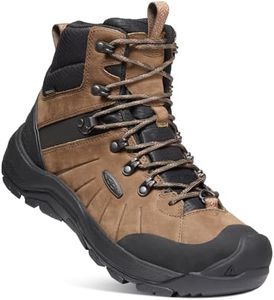 KEEN Men's Revel IV MID Polar-M Snow Boot, Dark Earth Caramel Cafe, 10.5 US