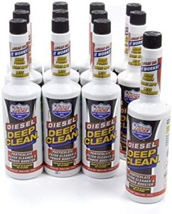 Lucas Oil 10872-12 Diesel Deep Clean Fuel Additive Case (12x16oz.), 1 Pack