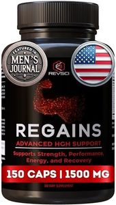 HGH Supplements for Men & Women - Regains Natural Anabolic Muscle Growth Building & Human Growth Hormone for Men, Muscle Builder for Men, Muscle Recovery Post Workout Supplement, 150 Protein Pills