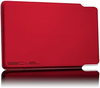 Étui de protection breveté | RFID NFC et bloqueur de champ magnétique | Protection de carte pour cartes de crédit, cartes de débit, cartes d'identité | Couverture de protection des cartes contre le vol de données | Protection des données à 100 % vérifiée par CTC/advanced (membre du groupe RW TÜV) | Berry