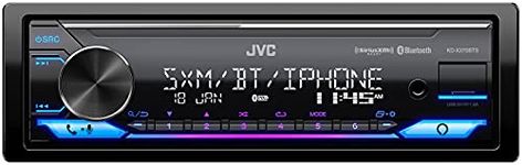 JVC KD-X370BTS 1-DIN Digital Media Receiver w/Bluetooth, Amazon Alexa, SiriusXM