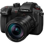 Panasonic LUMIX GH5M2 Mirrorless Camera with wireless live streaming and a LEICA 12-60mm F2.8-4.0 lens - Black