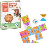 Chalk and Chuckles Grammar Wise Educational Board Game for Kids Ages 5+, Learning & Education Toy, Card Game, Gifts for Boys, Girls for 6, 7, 8, 9 Years