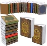 CONEHOY 220 Pcs 1: 12 Scale Miniatures Dollhouse Books Mini Dollhouse Books Model Miniature Dollhouse Accessories Decoration for DIY Projects Dollhouse Boys Girls Toy Supplies