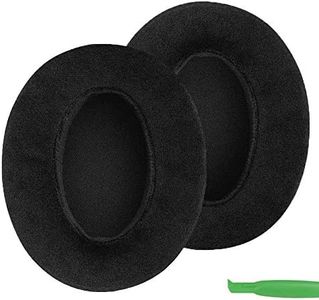 GEEKRIA Cuscinetti Auricolari di Ricambio per ATH-M50, Bose QC25/QC3, Sony MDR 7506 and other Large or Mid-sized Over-Ear Headphones, Cuffie Cuscino Sostitutivi