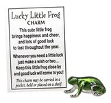 Lucky Little Frog Charm with Story Card!