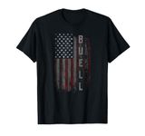 Buell Family American Flag T-shirt Gift For Men T-Shirt