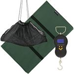 DNA Leisure Carp Fishing Care Unhooking Mat Set With Weighing Sling And Black LCD Digital Scale