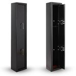 Cardys Gun Cabinet Shotgun Cabinet Rifle Safe Lockable 3 Gun Safe Rifle Firearm Steel Cabinet Safe BS7558/92 Police Approved (3 Gun Cabinet)