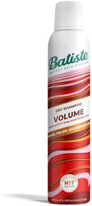 Batiste Dry Shampoo and Volume 200ml, Hair Benefits with Plumping Collagen, No Rinse Spray to Refresh Hair in Between Washes