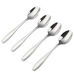 AnnkkyUS 12-Piece Dessert Spoon Set, Stainless Steel Small Spoons